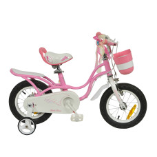 Велосипед RoyalBaby LITTLE SWAN 14", рожевий